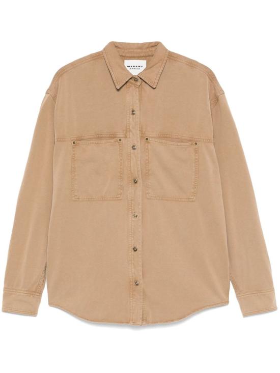 25SS 이자벨마랑에뚜왈 셔츠 CH0206FAC1N06E 59019 67KI KHAKI GREEN