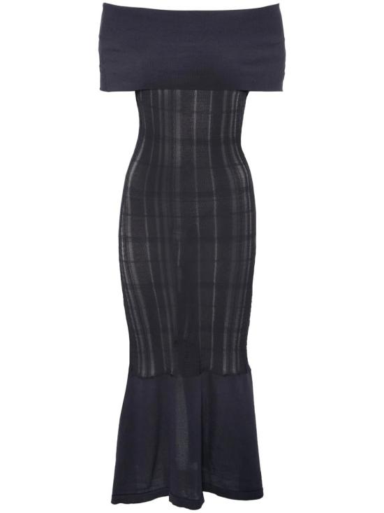 25SS 아워레가시 롱 원피스 W2253CWN 56965 WASHED NAVY TECH COTTON