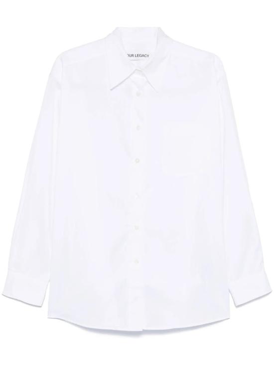 25SS 아워레가시 블라우스 W2252FW 56960 WHITE NON IRON CRISP COTTON