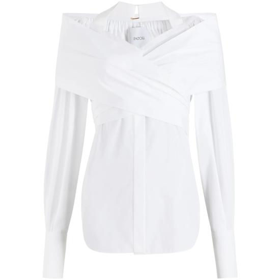 25SS 파투 블라우스 BL0370017 001W WHITE