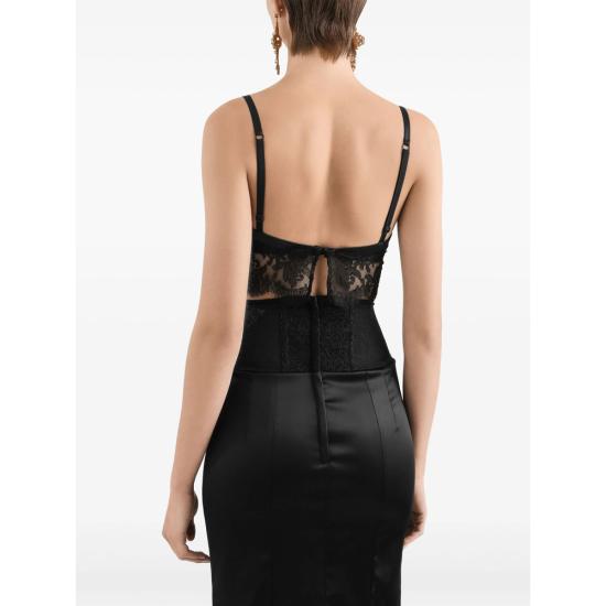 25SS 돌체앤가바나 브라 O1C26T ON07Q N0000 BLACK - DOLCE & GABBANA