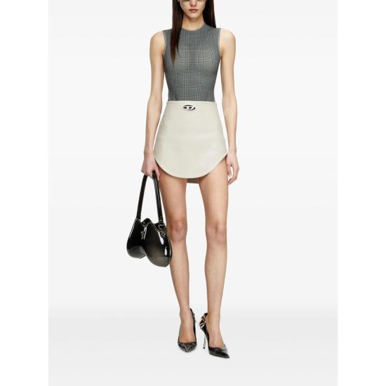 25SS 디젤 숏 스커트 0TKBK A18185 97C GREY - DIESEL