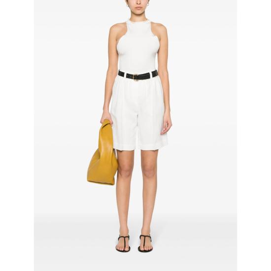 25SS 브루넬로 쿠치넬리 숏팬츠 MH126P8612 C600 WHITE - BRUNELLO CUCINELLI