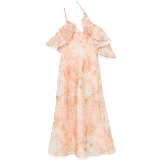 25SS 짐머만 숏 원피스 3967DS251 GUAVA NEUTRALS