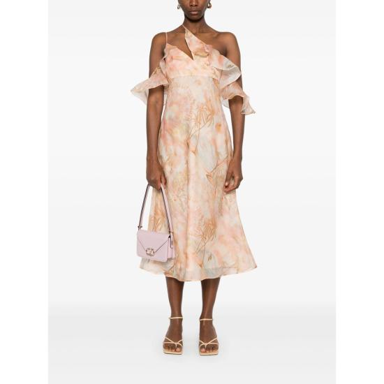 25SS 짐머만 숏 원피스 3967DS251 GUAVA NEUTRALS - ZIMMERMANN