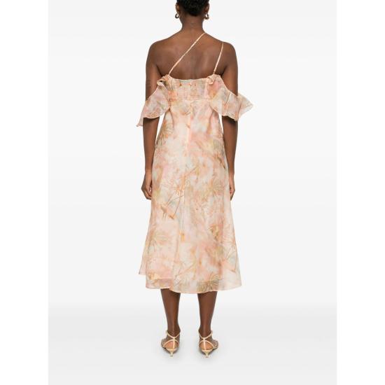 25SS 짐머만 숏 원피스 3967DS251 GUAVA NEUTRALS - ZIMMERMANN