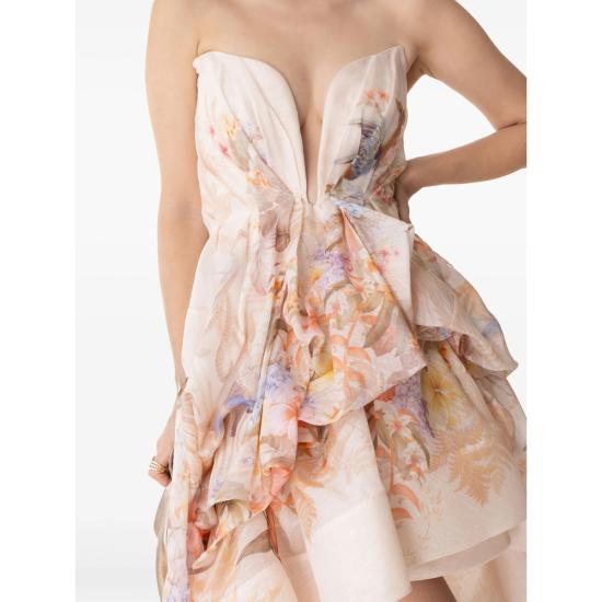 25SS 짐머만 숏 원피스 3543DS251 IVORY NEUTRALS - ZIMMERMANN