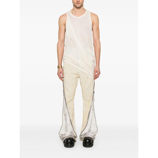 25SS 릭 오웬스 데님 RR01E5343 SMMC 11 YELLOW WHITE - RICK OWENS