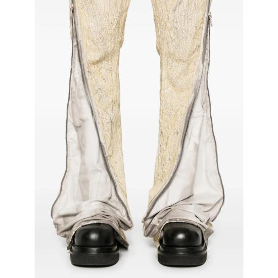 25SS 릭 오웬스 데님 RR01E5343 SMMC 11 YELLOW WHITE - RICK OWENS