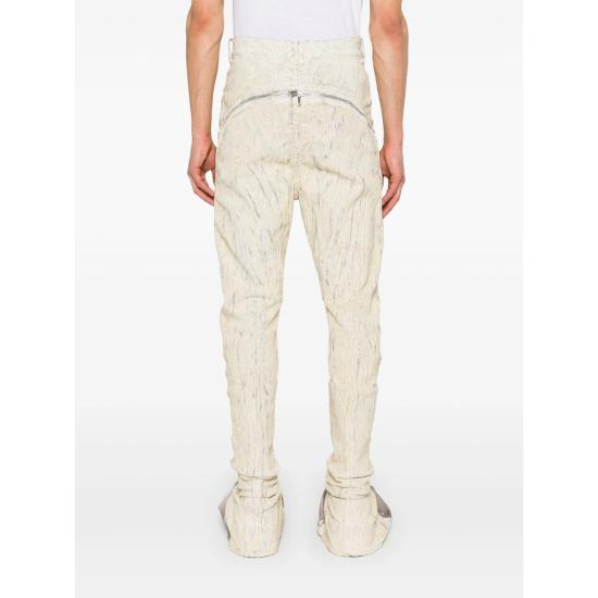 25SS 릭 오웬스 데님 RR01E5343 SMMC 11 YELLOW WHITE - RICK OWENS