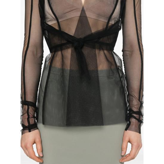 25SS 릭 오웬스 자켓 RP01E7700 TU 09 BLACK - RICK OWENS