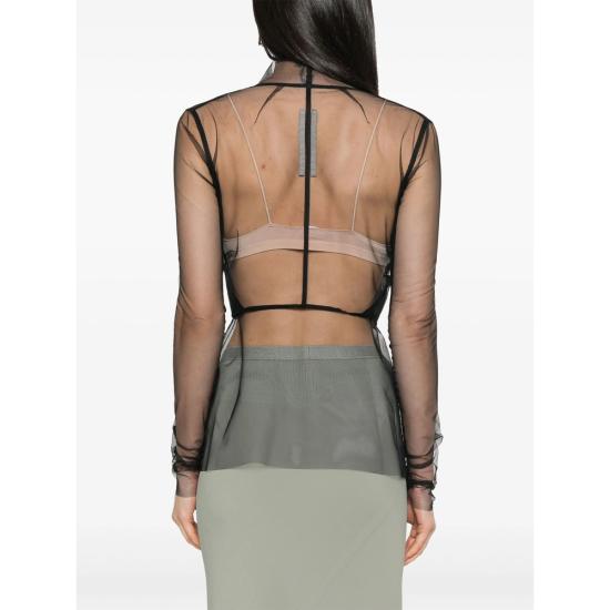 25SS 릭 오웬스 자켓 RP01E7700 TU 09 BLACK - RICK OWENS