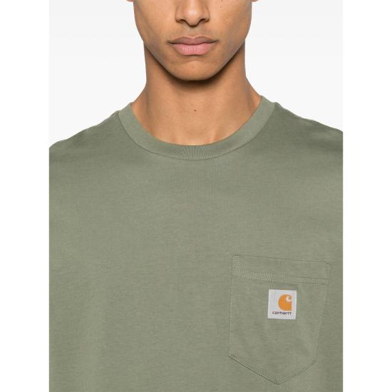25SS 칼하트 반팔 티셔츠 I030434 667XX GREEN - CARHARTT