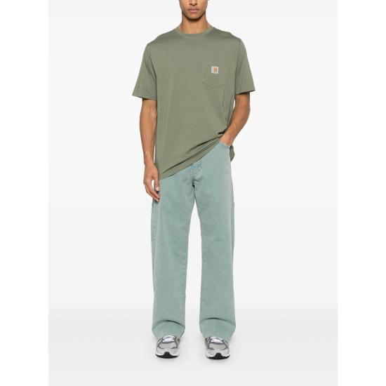 25SS 칼하트 반팔 티셔츠 I030434 667XX GREEN - CARHARTT