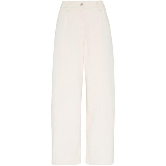 25SS 브루넬로 쿠치넬리 팬츠 M0H81P5972 C1713 WHITE