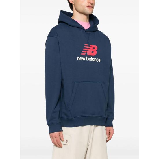 25SS 뉴발란스 후드 티셔츠 MT51512NNY BLUE - NEW BALANCE