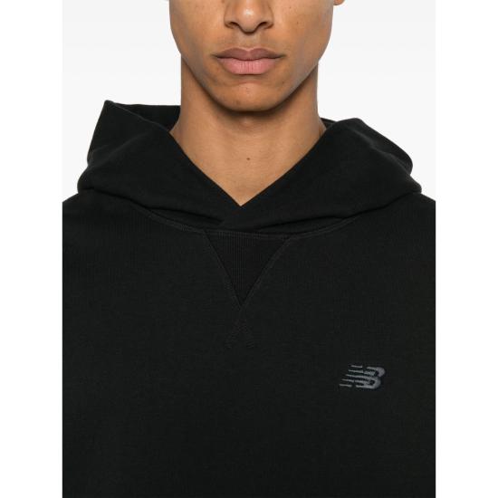 25SS 뉴발란스 후드 티셔츠 MT41534BK BLACK - NEW BALANCE