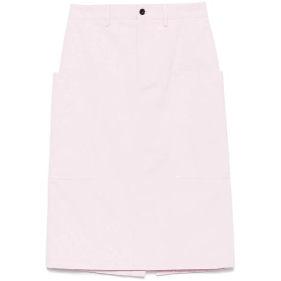 25SS 구찌 미디 스커트 817067 Z7AHS 5589 PINK