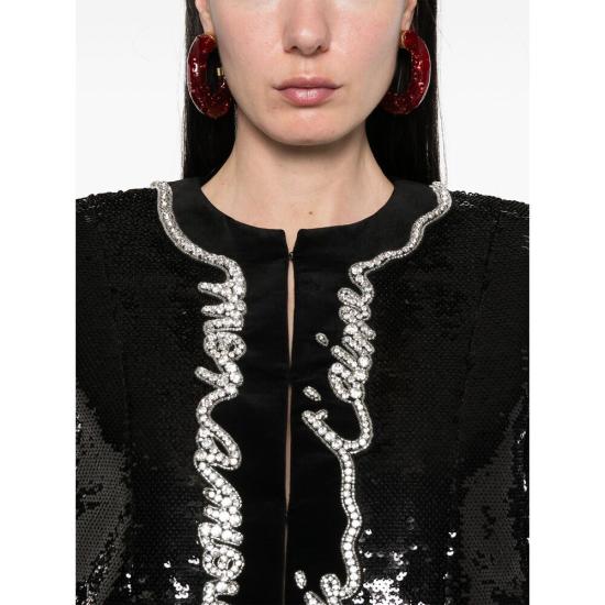 25SS 발망 수트 자켓 EF1SK740 PC70 EAW BLACK - BALMAIN