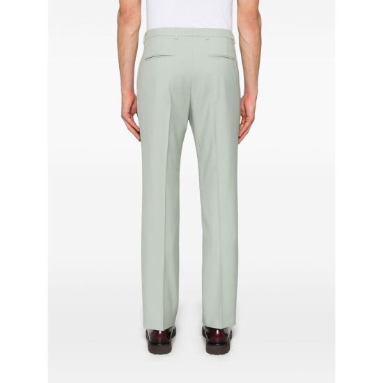 25SS 구찌 스트레이트 팬츠 814495 Z7AE5 3344 GREEN - GUCCI