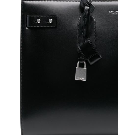  생로랑 토트백 631526 0SX0E 1000 BLACK - SAINT LAURENT
