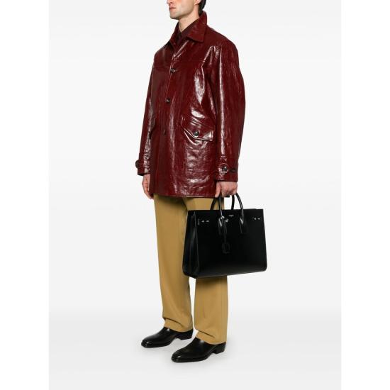  생로랑 토트백 631526 0SX0E 1000 BLACK - SAINT LAURENT