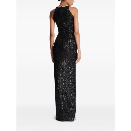 25SS 발망 원피스 EF1RO140 PC70 EAW BLACK - BALMAIN