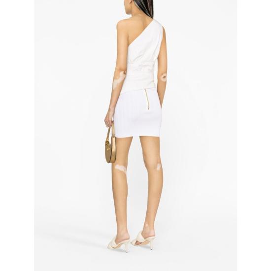 25SS 발망 스커트 EF1LB290 KB07 0FA WHITE - BALMAIN