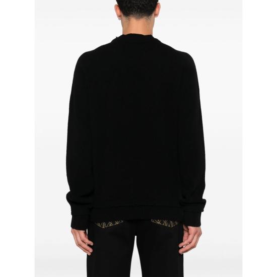 24FW 아토모 팩토리 스웨터 AI24AFU27 03N BLACK - ATOMO FACTORY