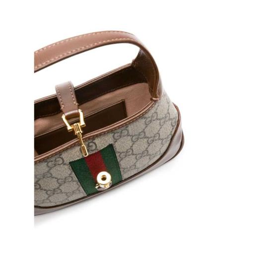  구찌 재키 1961 미니 숄더백 637092 HUHHG 8565 NEUTRALS BROWN - GUCCI