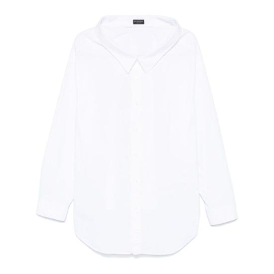 24FW 발렌시아가 블라우스 809072 TNM60 9000 WHITE