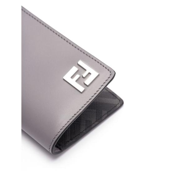 24FW 펜디 남성지갑 AFF2 7M0349 F07AL GREY BLACK - FENDI