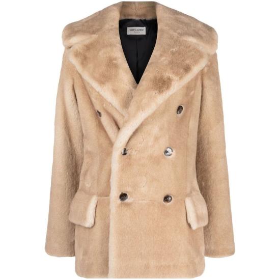 24FW 생로랑 코트 727132 Y9F10 9610 NEUTRALS