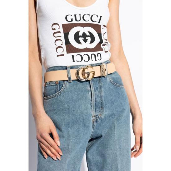  구찌 레귤러 벨트 795795 92TIC 9796 BROWN - GUCCI