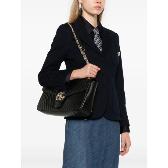  구찌 GG 마몽 라지 숄더백 788371 AADPJ 1000 BLACK - GUCCI