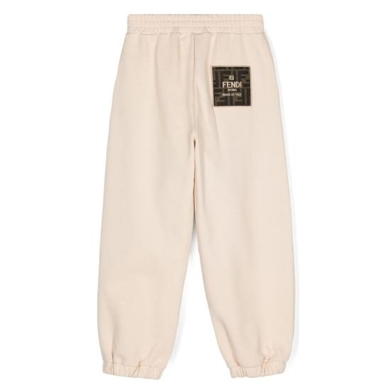 24FW [키즈] 펜디 트레이닝/조거 팬츠 5V0 JUF107 F1P2N NEUTRALS - FENDI