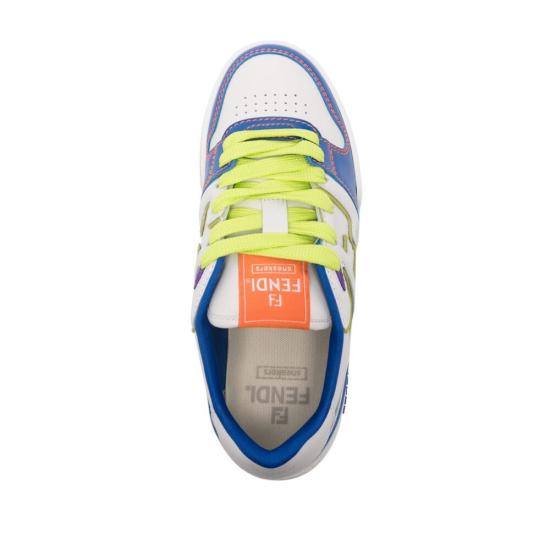 24FW 펜디 스니커즈 AOMN 8E8561 F1OOA WHITE BLUE - FENDI