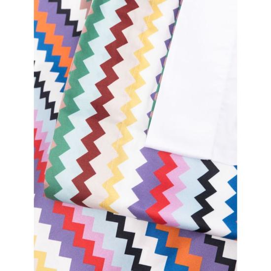  미쏘니 홈 가죽소품 1D3LH77101 100 BLUE WHITE - MISSONI HOME