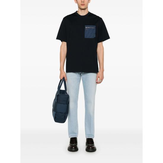 24FW 펜디 데님 팬츠 AS04 FLP288 F1ILO BLUE - FENDI