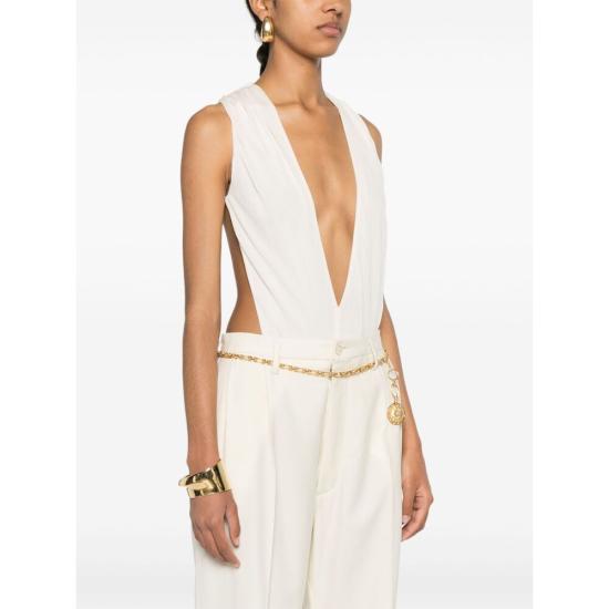  생로랑 민소매 티셔츠 783544 Y5I50 9020 NEUTRALS - SAINT LAURENT