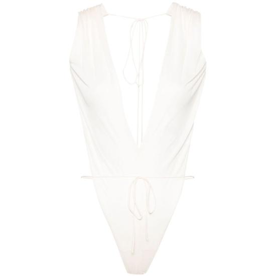  생로랑 민소매 티셔츠 783544 Y5I50 9020 NEUTRALS