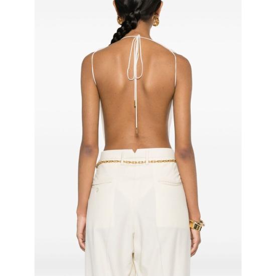  생로랑 민소매 티셔츠 783544 Y5I50 9020 NEUTRALS - SAINT LAURENT