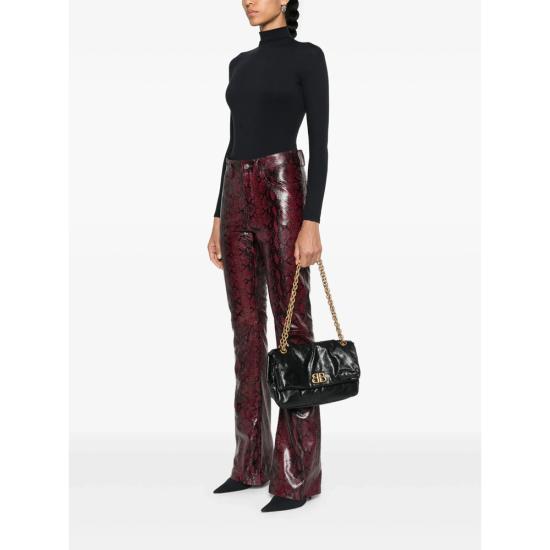  발렌시아가 모나코 스몰 체인 백 765966 2AAR8 1000 BLACK - BALENCIAGA