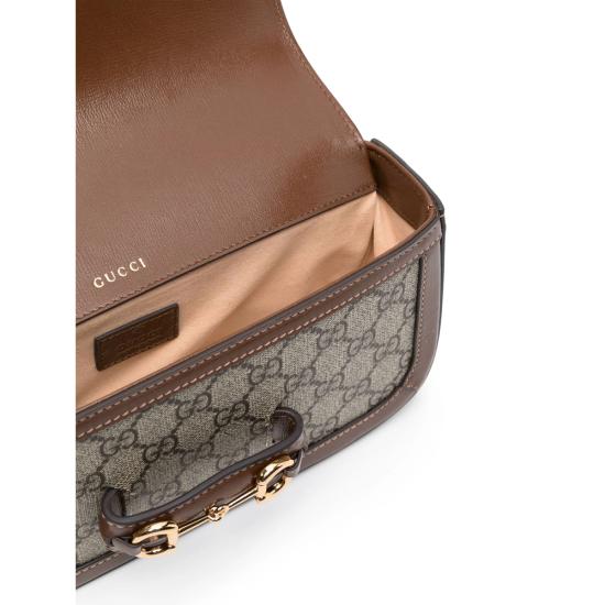  구찌 홀스빗 1955 숄더백 735178 92TCG 8563 NEUTRALS BROWN - GUCCI