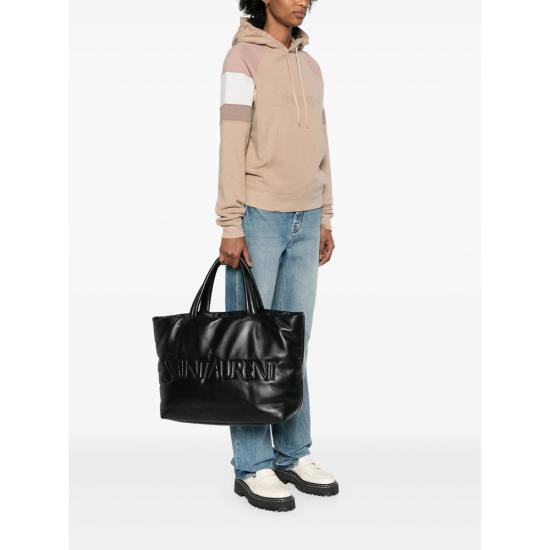 24FW 생로랑 토트백 756269 AACIW 1000 BLACK - SAINT LAURENT
