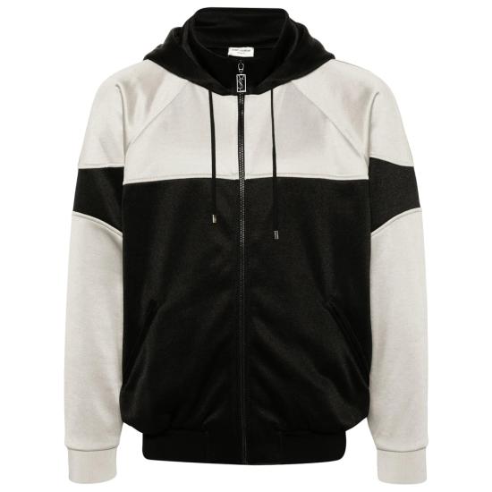  생로랑 패딩 754100 Y37IT 1099 BLACK NEUTRALS