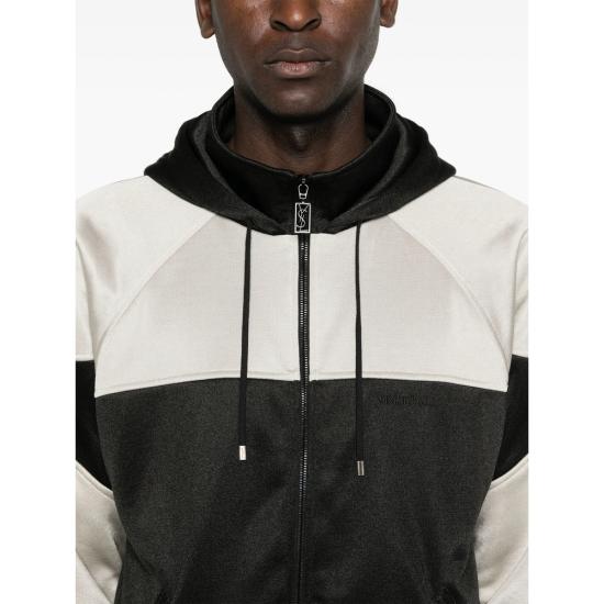  생로랑 패딩 754100 Y37IT 1099 BLACK NEUTRALS - SAINT LAURENT