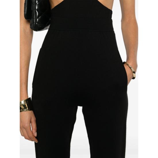  생로랑 트레이닝/조거 팬츠 740463 YAZA2 1000 BLACK - SAINT LAURENT