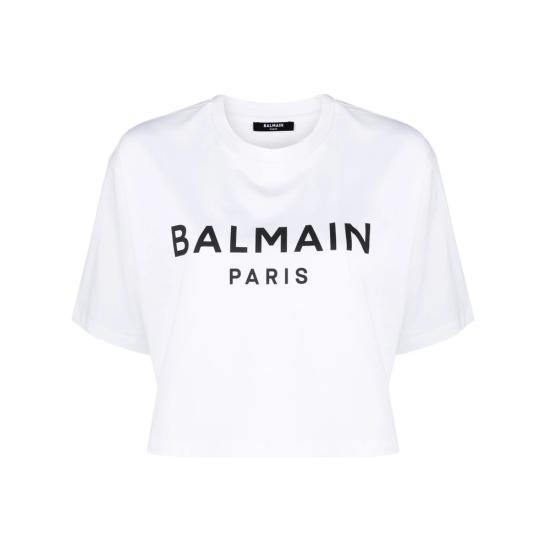 25SS 발망 반팔 티셔츠 BF1EE020 BB02 GAB WHITE