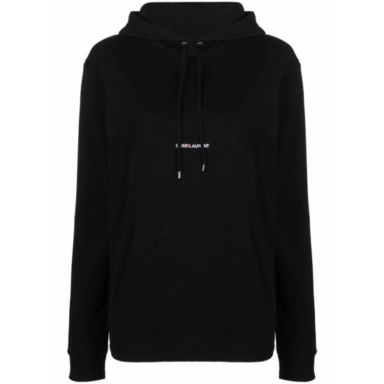  생로랑 후드 티셔츠 677256 YB2EZ 1035 BLACK